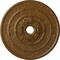 Ekena Millwork Traditional with Acanthus Leaves Ceiling Medallion, 26"OD x 3 1/8"ID x 1 1/2"P, Smokey Topaz Crackle CM26TASTC - alternate 1